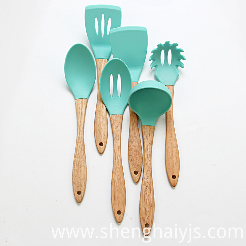 Lake Blue Kitchen Utensils Set Lake Blue Kitchen Utensils Set